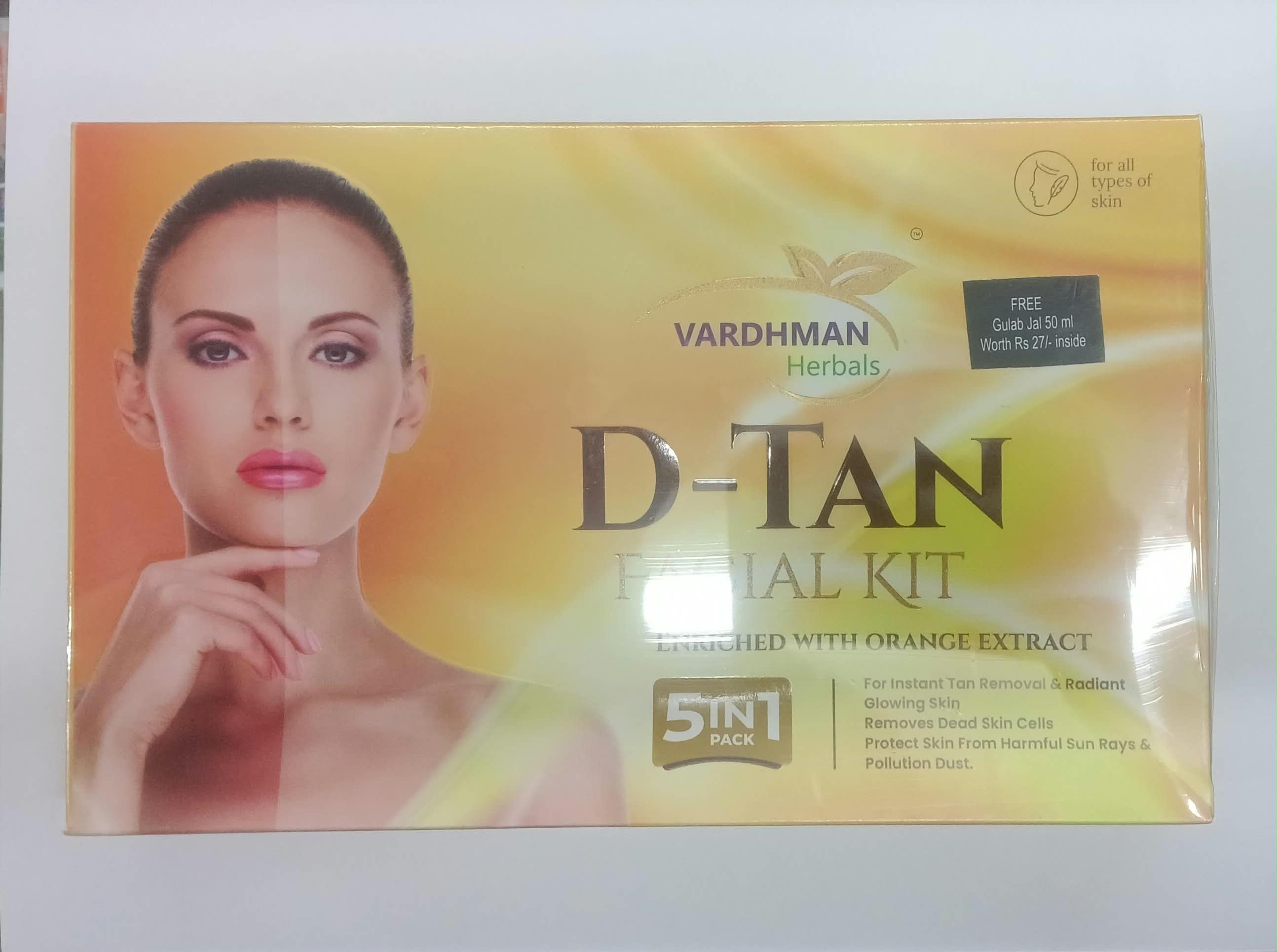 D-Tan facial kit 80ml/270 ml